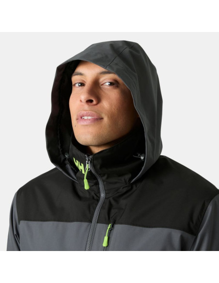 Helly hansen męska kurtka crew hooded midlayer jacket 2,0 34442 831
