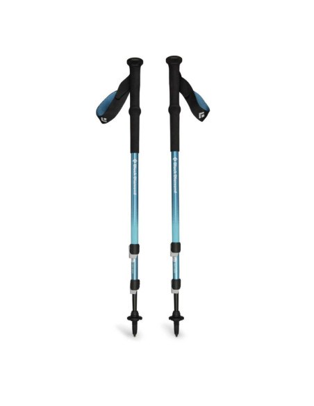 Kije trekkingowe black diamond trail back creek blue