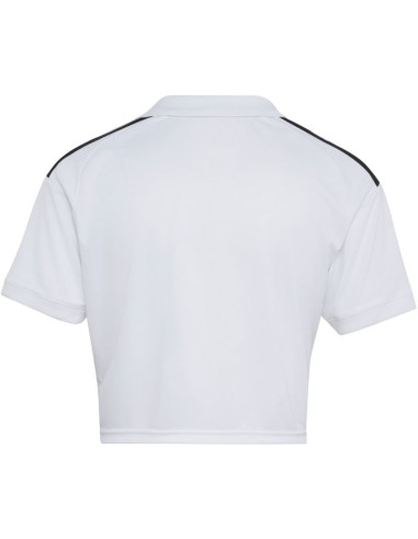 Koszulka damska adidas juventus 26/27 home cropped jersey biało-czarna kb8878