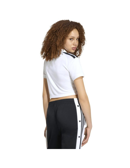 Koszulka damska adidas juventus 26/27 home cropped jersey biało-czarna kb8878
