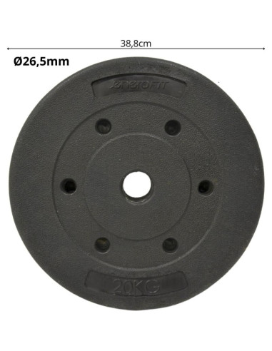 Obciążenie betonowe 20 kg enero fit fi26,5