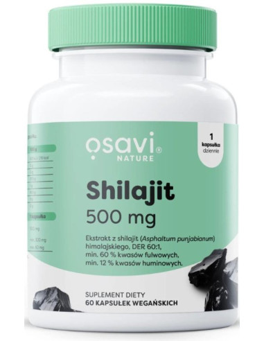 Shilajit Himalajski 500 Mg (60 Kaps.)