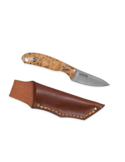 Nóż casström safari mini hunter stab. curly birch