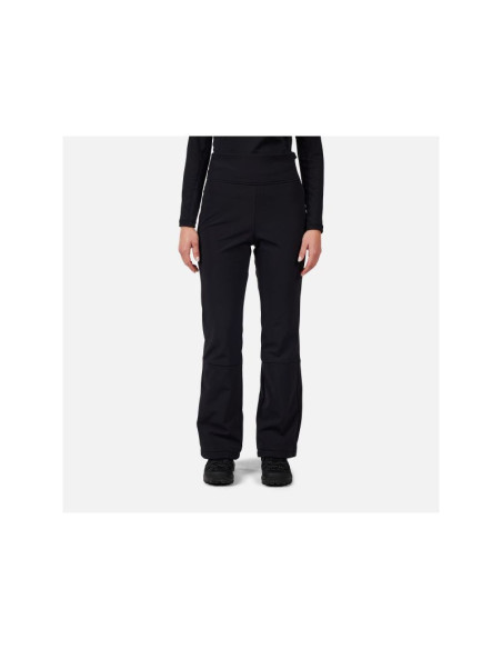 Spodnie narciarskie damskie rossignol w ski softshell pant czarne