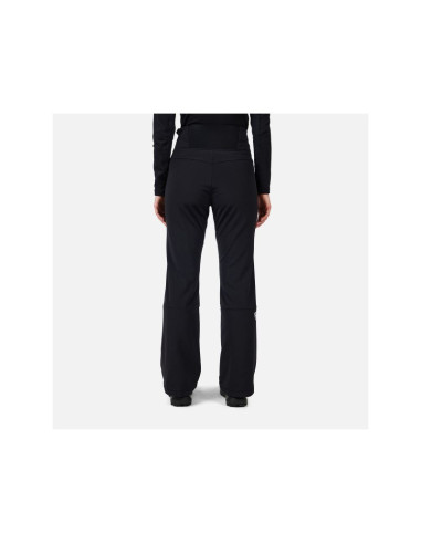 Spodnie narciarskie damskie rossignol w ski softshell pant czarne