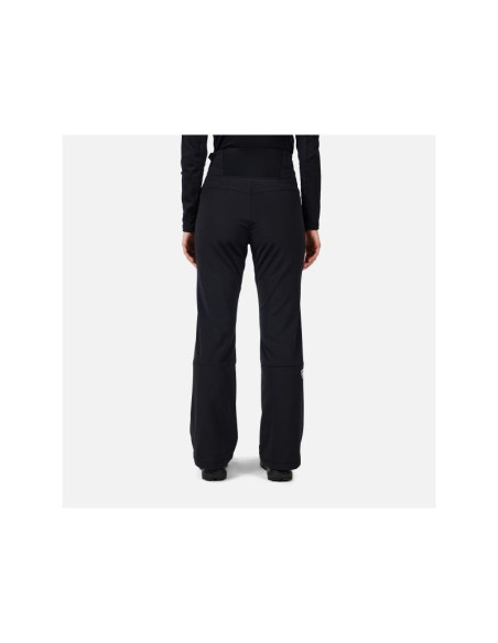 Spodnie narciarskie damskie rossignol w ski softshell pant czarne