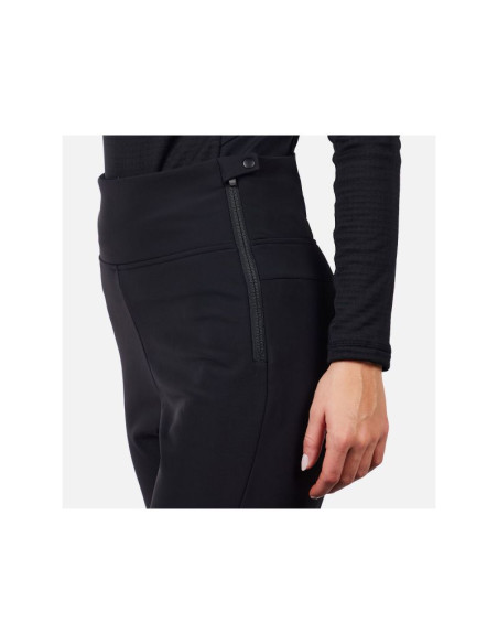 Spodnie narciarskie damskie rossignol w ski softshell pant czarne