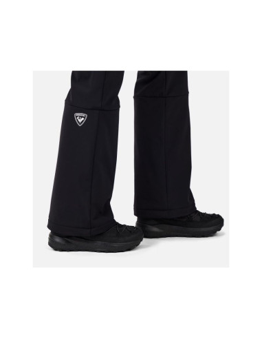 Spodnie narciarskie damskie rossignol w ski softshell pant czarne