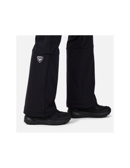 Spodnie narciarskie damskie rossignol w ski softshell pant czarne