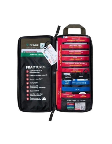Apteczka survival slimline first aid kit - red