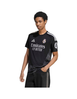 Koszulka męska adidas real madrid 26/27 home goalkeeper jersey czarna kc3988