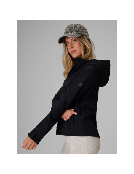 Kurtka softshell wiatroodporna membrana 5000 damska  4f 4fraw26tsoff680-20s