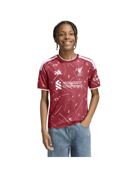 Koszulka dla dzieci adidas liverpool fc 26/27 home jersey czerwona kb8255