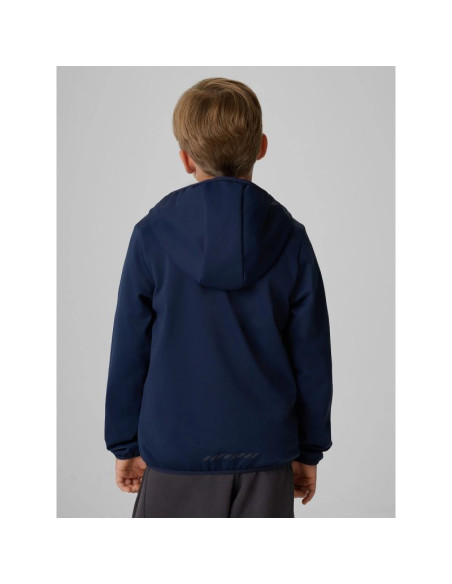 Kurtka softshell wiatroodporna membrana 5000 chłopięca 4f 4fjraw26tsofm0741-31s