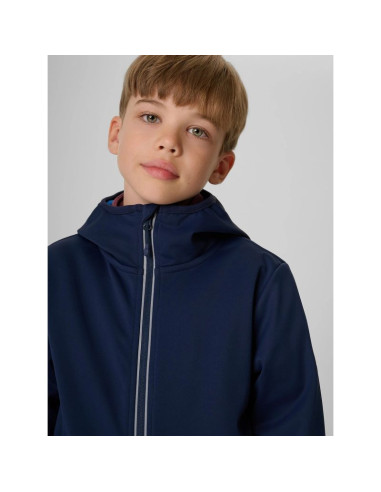 Kurtka softshell wiatroodporna membrana 5000 chłopięca 4f 4fjraw26tsofm0741-31s