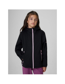 Kurtka softshell wiatroodporna membrana 5000 dziewczęc 4f 4fjraw26tsoff0738-20s