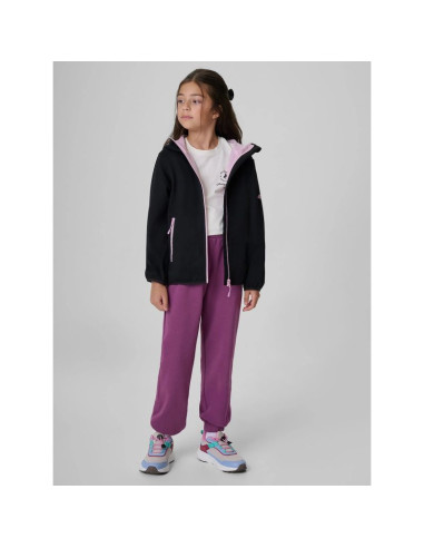 Kurtka softshell wiatroodporna membrana 5000 dziewczęc 4f 4fjraw26tsoff0738-20s