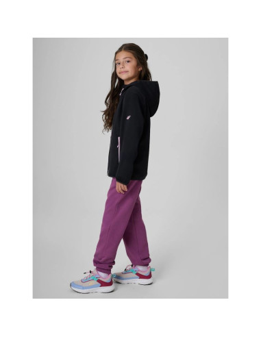 Kurtka softshell wiatroodporna membrana 5000 dziewczęc 4f 4fjraw26tsoff0738-20s