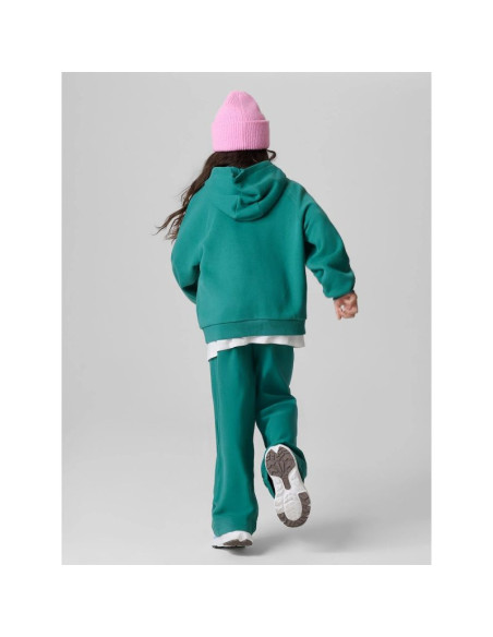 Bluza dresowa loose z kapturem dziewczęca 4f 4fjkaw26tswsf3136-46s