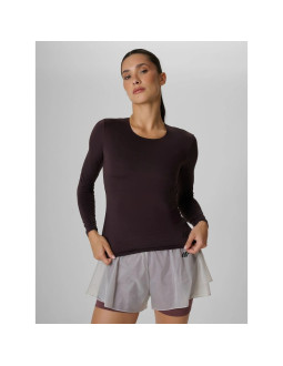 Longsleeve treningowy slim szybkoschnący damski 4f 4fraw26tflof0733-80s