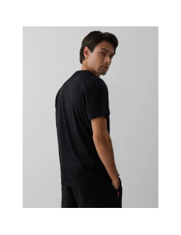 T-shirt regular z nadrukiem męski 4f 4fraw26ttshm4447-20s 2