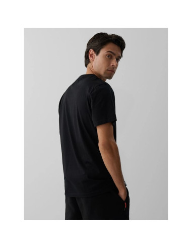 T-shirt regular z nadrukiem męski 4f 4fraw26ttshm4447-20s