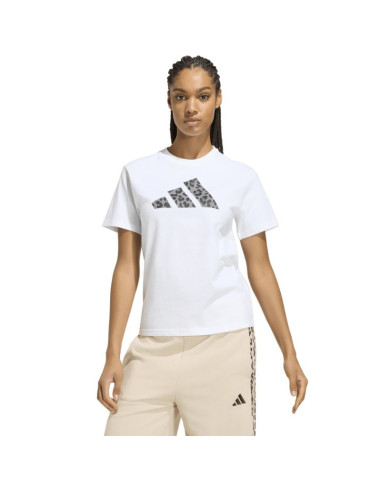 Koszulka damska adidas animal graphic biała kt9719
