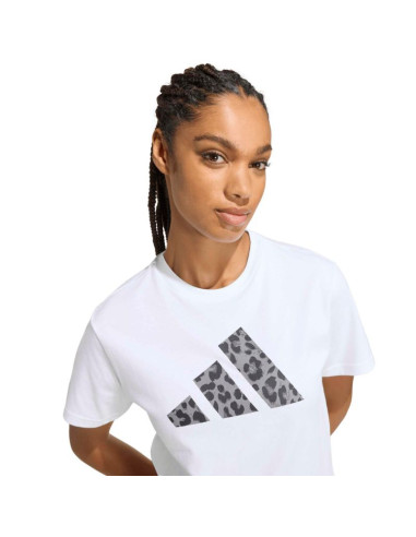 Koszulka damska adidas animal graphic biała kt9719