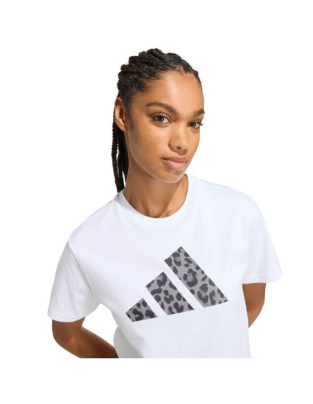Koszulka damska adidas animal graphic biała kt9719