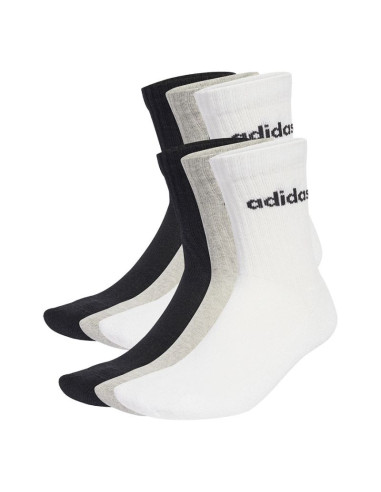 Skarpety adidas linear crew socs cushioned 6p jl6095