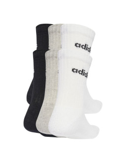 Skarpety adidas linear crew socs cushioned 6p jl6095 2
