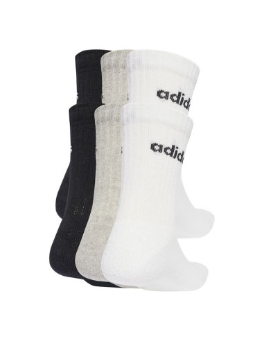 Skarpety adidas linear crew socs cushioned 6p jl6095