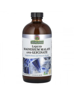 Liquid Magnesium Malate And Glycinate (480 Ml)