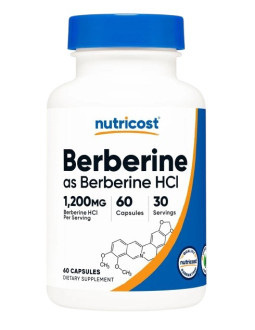 Berberine Hcl 600 Mg - Chlorowodorek Berberyny (60 Kaps.)
