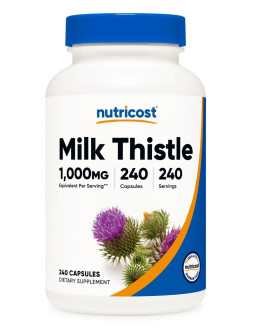 Milk Thistle 250 Mg - Ekstrakt Z Ostropestu (240 Kaps.)