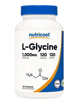 L-Glycine 1000 Mg - L-Glicyna (120 Kaps.)