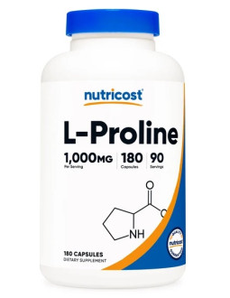 L-Proline 500 Mg - L-Prolina (180 Kaps.)