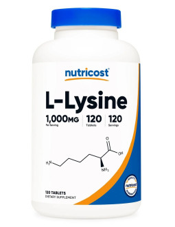 L-Lysine 1000 Mg - L-Lizyna (120 Tabl.)