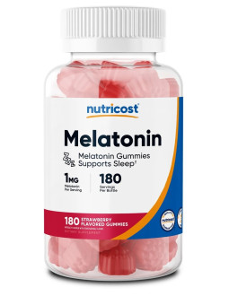 Melatonin 1 Mg - Melatonina (180 Żelek)