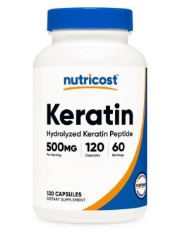 Keratin - Hydrolizowany Peptyd Keratyny (120 Kaps.)