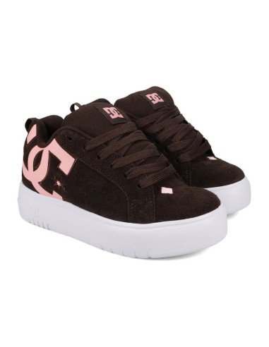 Dc shoes court graffik platform dc02422210 brown