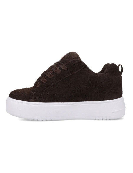 Dc shoes court graffik platform dc02422210 brown
