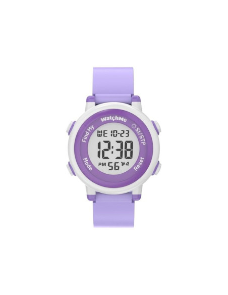 Digital watch sponge watchme violet