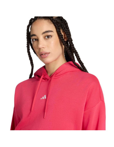 Bluza damska adidas essentials small logo feel cozy różowa kf8401