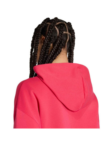 Bluza damska adidas essentials small logo feel cozy różowa kf8401