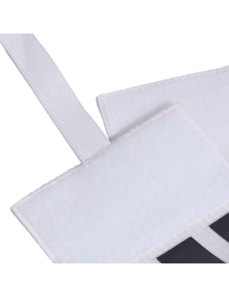 Opaska kapitana adidas real madryt biało-czarna kr7574