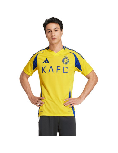 Koszulka męska adidas al nassr fc 24/25 ronaldo home żółta jp0459