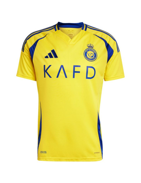 Koszulka męska adidas al nassr fc 24/25 ronaldo home żółta jp0459