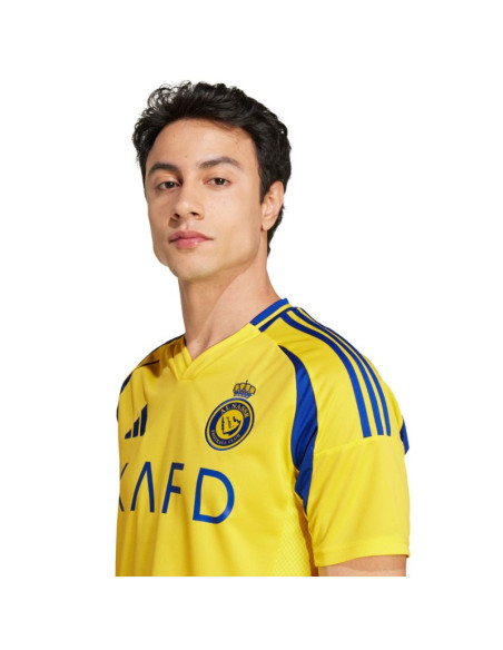 Koszulka męska adidas al nassr fc 24/25 ronaldo home żółta jp0459