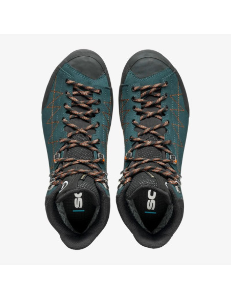 Buty trekkingowe scarpa zodiac trk gtx - petrol/rust orange rozmiar: 47